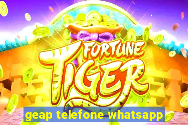 geap telefone whatsapp